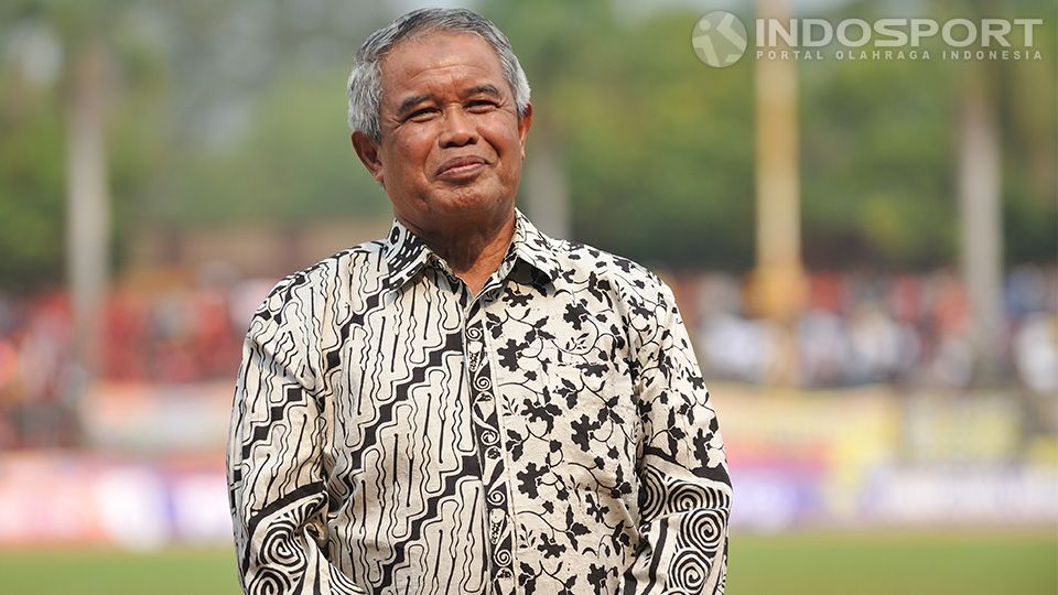 Ketum PSSI Djohar Arifin. Copyright: &copy; Ratno Prasetyo/INDOSPORT